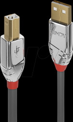 36642 USB 2.0 cable, A connector to B connector, 2.0 m