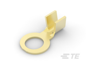 Zacisk oczkowy Ø , M4 (#8) nieizolowany Mosiądz TE Connectivity