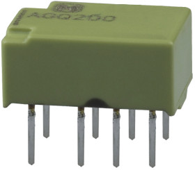 Przekaźnik sygnału, 12V dc, 1 A, DPDT, 2-polowy, montaż PCB, Panasonic FTR-C1