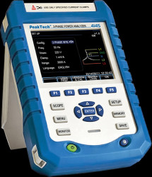 P 4145 3-phase power analyser