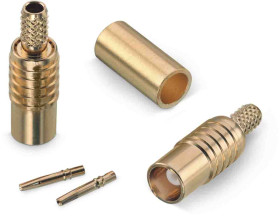 Złącze koncentryczne Montaż na kablu Żeński 50Ω typ złącza Złącze MCX 6GHz Połączenie zagniatane typ kabla RG316