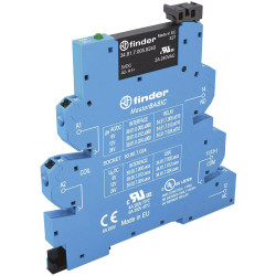 Finder 77.31.9.024.8050 SSR 30 A 480V AC Zero Crossing DIN Rail Mount