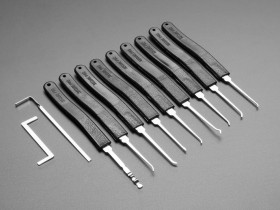 Basic Lock-sport Pick Set - 9 Picks and 2 Wrenches [Discontinued]