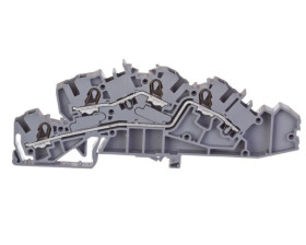 Złączka szynowa pietrowa 6mm2 L/L szara 2005-7642 TOPJOBS