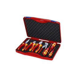 Zestaw narzędzi dla elektryków futerał 7szt. KNIPEX 002115