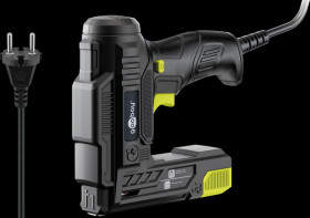 77820 Electric tacker/nailer, 2-in-1, with extensive accessories