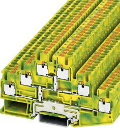 Terminal przewodzący, ochronny, potrójny Phoenix Contact 3210525 szybkozłącze 1 szt.