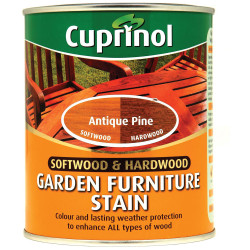 Cuprinol 5158526 Softwood &amp; Hardwood Garden Furniture Stain Antique Pine 750ml