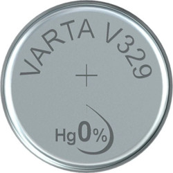 Bateria zegarkowa srebrowa V329 39mAh 1,55V