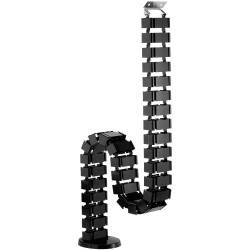 My Wall HZ42L HZ 42 Cable Bundle Clip Black 1 piece Organise Cables Easily