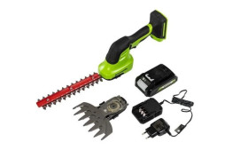 Nożyce do podcinania trawy i żywopłotów, akumulatorowe 24V, z ładowarką i akumulatorem 2Ah G24SHTK2 1600607VA