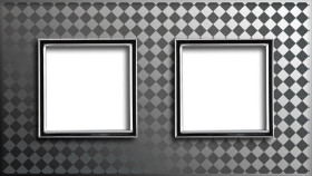 DANTE Ekskluzywne Ramka 2x /4501182 + podkład szkło transparentne 450118204