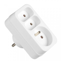 ROZGAL.SIEC.2X EURO 2P + 1X 2P+0 3500W