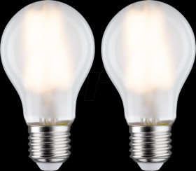 28642 LED filament bulb E27, 2x7 W, 806 lm, 2700 K