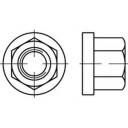 Nakrętki sześciokątne z kołnierzem M8 TOOLCRAFT 138174 DIN 6331 50 szt.