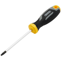 Draper 13410 TX-STAR&#xAE; Tamperproof Soft Grip S/Driver T20Hx100mm