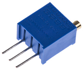 Potencjometr dostrojczy 500Ω THT 0.5W 25 -zwoje Regulacja górna 2,29 mm