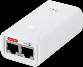 POE-24-24W-WH Power over Ethernet (PoE) Adapter, 24 V, 24 W
