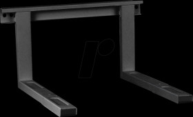 HW 2L Microwave oven bracket, extendable, black