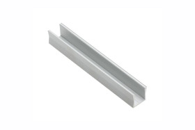 Profil aluminiowy LED nakładany GLAX Mini wysoki 14mm czarny mat 2 m