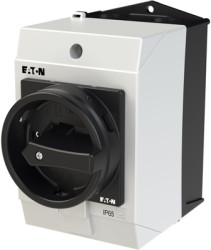 Main switch, rotary actuator, 6 pole, 20 A, (W x H x D) 85 x 150 x 140 mm, surface mounting, 207162