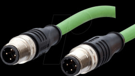 142M1D11010 Connecting cable, M12, 4-pin, 1 m