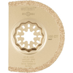 Wolfcraft 4245000 Semicircle Blade 75mm 1pc Ideal for Precise Cuts