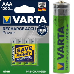 Akumulator Ni-MH R03 AAA 1000mAh 1,2V R2U (blister 4szt.)