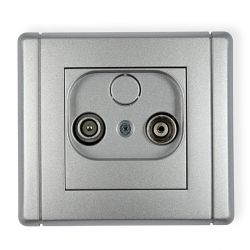 Gniazdo abonenckie RTV końcowe 2dB