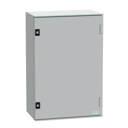 Schneider Electric PanelSeT PLM NSYPLM64BG Szafka instalacyjna 436 x 647 x 250 poliester szary 1 szt.