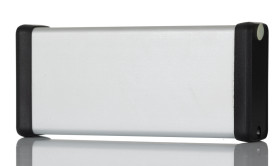 Obudowa Aluminium szerokość zew. 54,1 mm długość zew. 120 mm wys. zew. 23 mm Hammond IP54 Anodowanie na srebrno