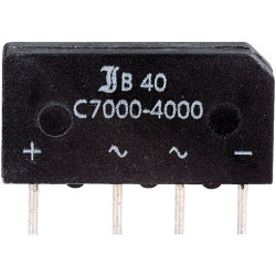 Diotec B40C7000/4000 Silicon Bridge Rectifier 4/7A 90V