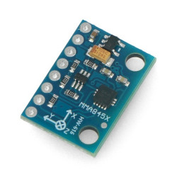 3-osiowy akcelerometr cyfrowy MMA8452 I2C - HW-616