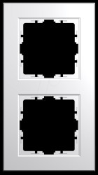 402629005 Cover frame two-w. HK07, pure white