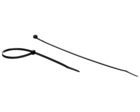 Opaska kablowa 2,5mm 140mm czarna UV 140/2,5 OZC 25-140 25.103 /100szt./