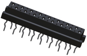 Gniazdo PCB 16 -pinowe 2 -rzędowe raster: 1.27mm typu płytka – płytka Proste Przewlekany