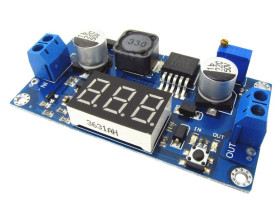 Opencircuit Boost converter module 5V - 35V XL6009 met display