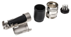 Wtyk Din 12 -pinowe Montaż na kablu M16 150.0 V.