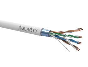 Kabel linka Solarix CAT5E FTP PVC Fca szary 305m/box SXKL-5E-FTP-PVC-GY