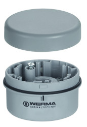 Moduł wieży sygnalizacyjnej Element zaciskowy Werma Szary 12 →230 V KS71