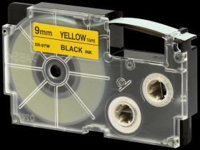 XR-9YW1 black / yellow, 9 mm Breite