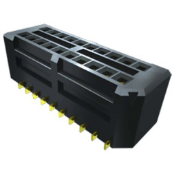 Gniazdo PCB 10 -pinowe 3 -rzędowe raster: 0.8mm Listwa micro-gniazdowa Proste SMD