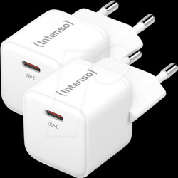7803032 USB charger, 30 W, 1x USB-C, GaN, white, pack of 2