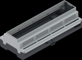 449-380-65 Empty housing DB12, 211.8 x 90 x 58 mm, for terminals, open