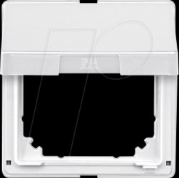 516519 Intermediate ring with hinged cover - aqua design, polar white