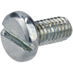 R-TECH 337011 Slotted Pan Head Machine Screws BZP M3 6mm - Pack Of 100