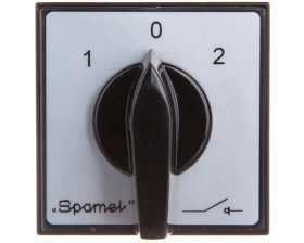 Łącznik krzywkowy sieć-agregat 2P 16A do wbudowania ŁK16R-2.8338P03