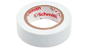 Taśma Izolacyjna Biała Mocna 10M Samogasnąca - Schmith