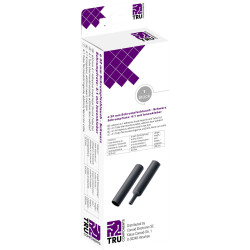 TruComponents 30449 Heatshrink adhesive Blk 32mm 8mm Shrinkage:4:1 1pc