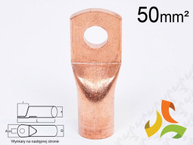 Końcówka kablowa miedziana K 50/10 50/10mm WOKAC0500001001 RADPOL